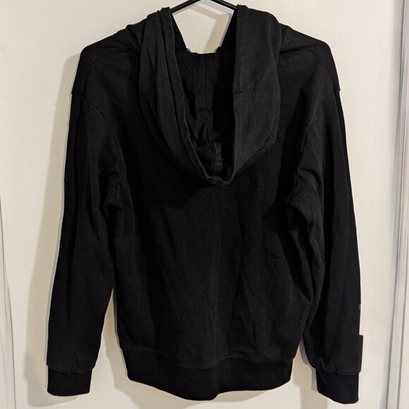 BeWell IV Zip Hoodie Sweatshirt Zip Sleeves IV Access (Black) - Picture 7 of 16